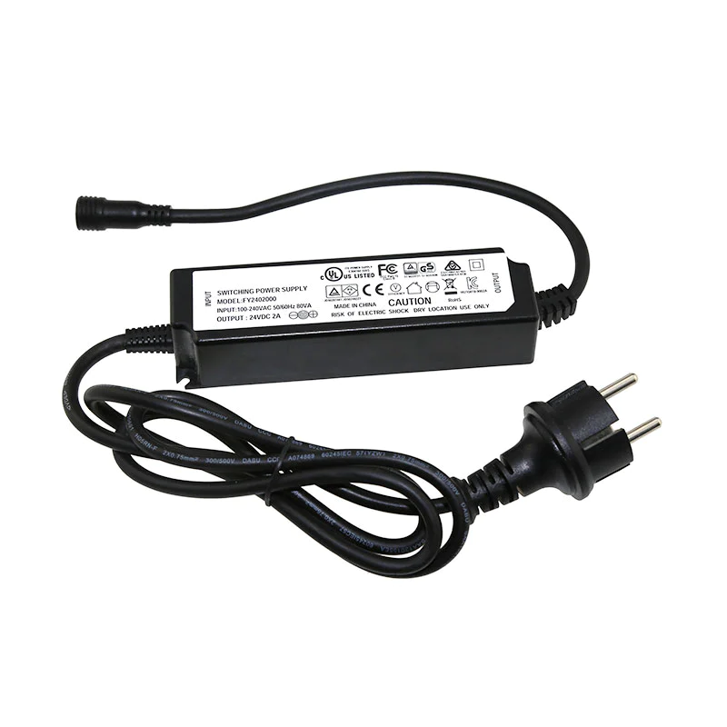 Outdoor Use 24W 50W 75W 100W IP66 Waterproof Dimmable Constant Current LED Driver