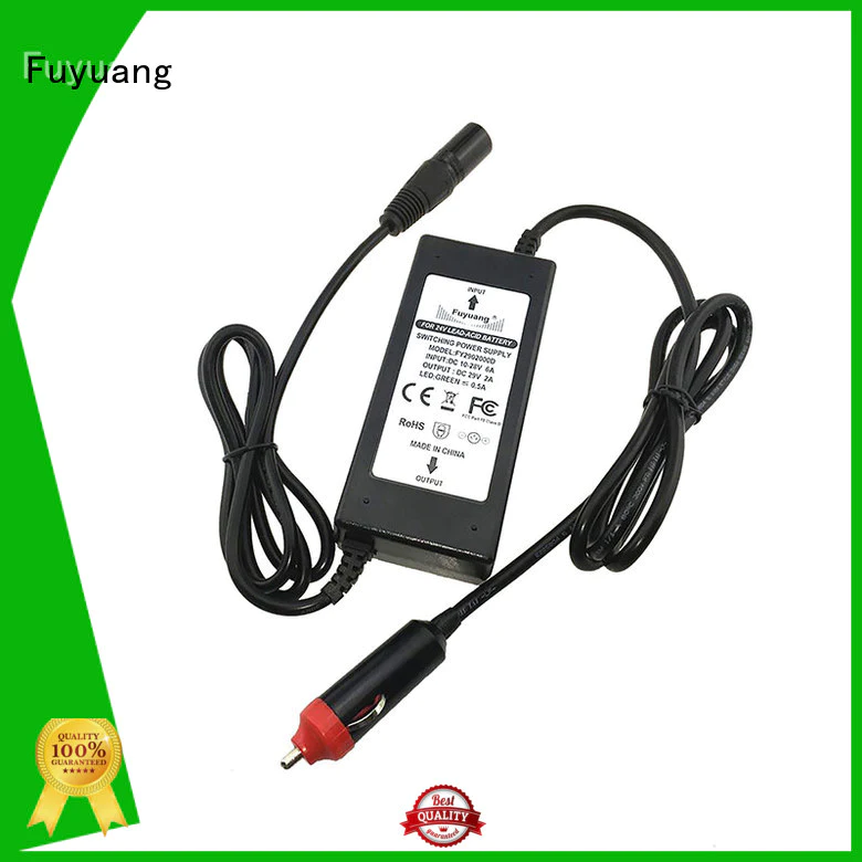 Fuyuang input car charger for Batteries